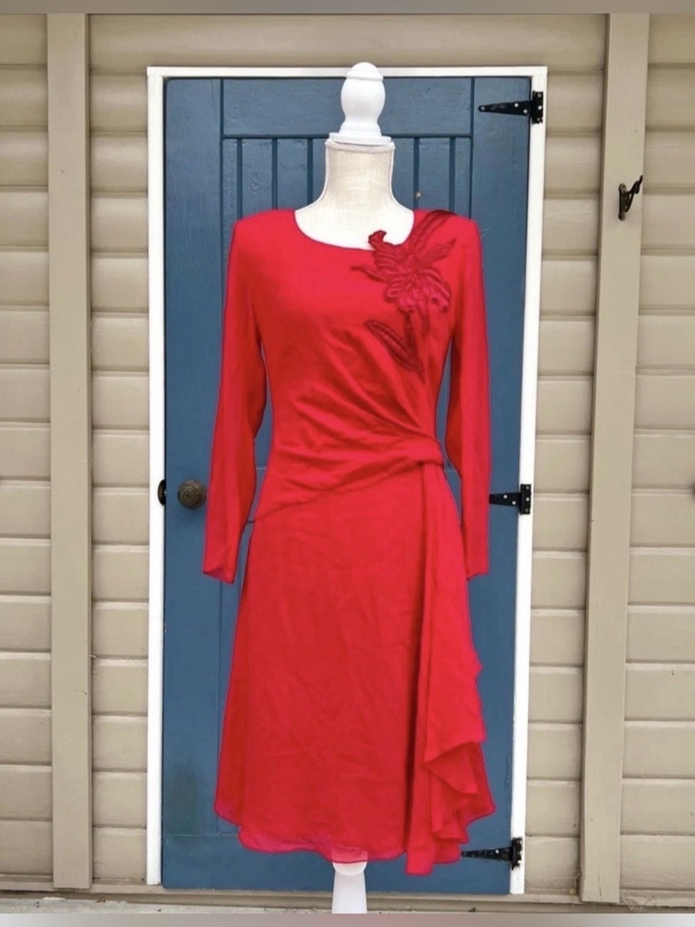 HANAE MORI PARIS Elegant Red
Women's Dress Size XS